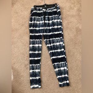 Womens harem tye-dye pants